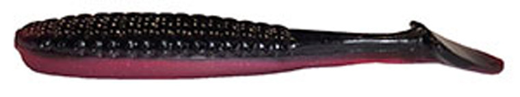 Deadly Dudley - Terror Tail Minnow - 3in 10pk Red Shad - DDTT-626 Deadly Dudley - Terror Tail Minnow - 3in 10pk Red Shad - DDTT-626