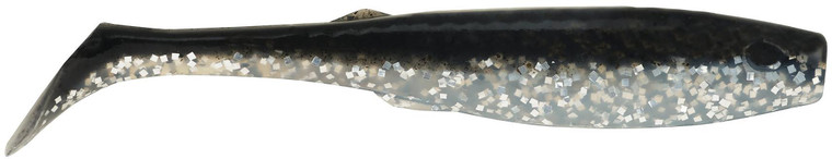 Berkley - Gulp Sw Paddleshad - 5in 3bg Black Silver - GSPS5-BSV