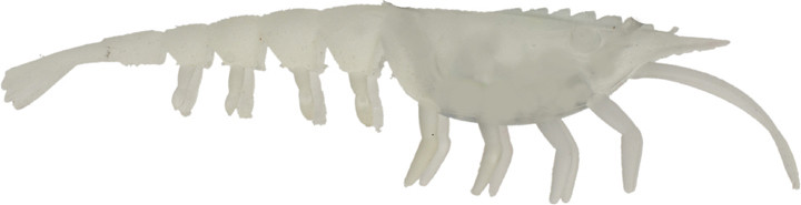 A Band Of Anglers - Floating Natural Shrimp - 4in 3pk 1hk-clear - HYLSNS4FLCLR