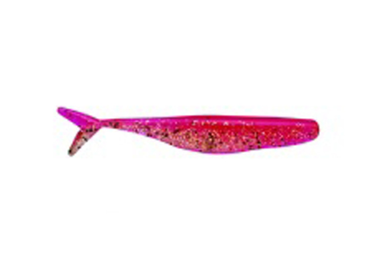 Bass Assassin - Split Tail Shad - 4in 10bg Neon Mercury - STS38308