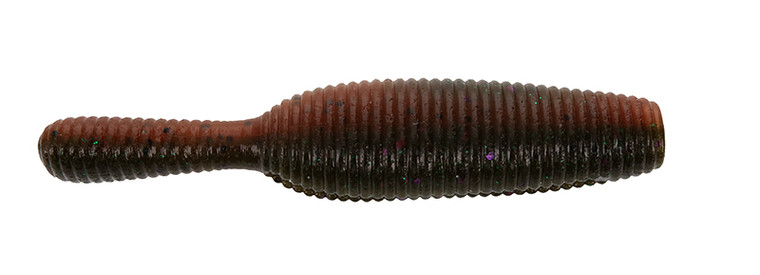 Yamamoto - Yamatanuki Worm - 3.5in 8bg Dk Gr Pmp/amb -