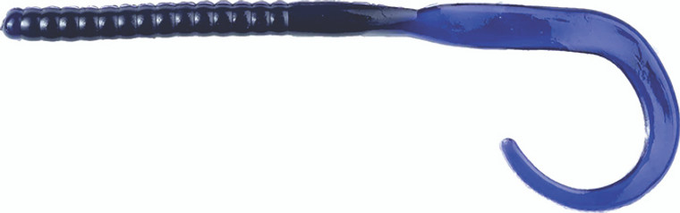 Netbait - Baitfuel C-mac Worm - 7in 12bg Blk Grape -