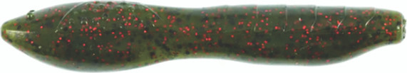 Missile Baits - Bomba Worm - 3.5in 6bg Grn Pump Flash -