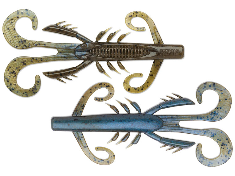 Rapala - Crush City Hedgehog - 4in 6pk Grn Pump Blue Pr -