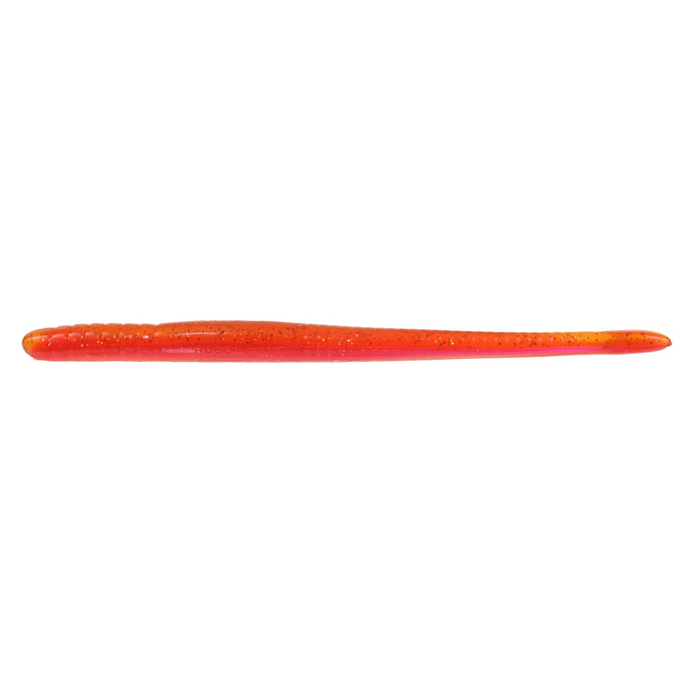 Roboworm - Fat Strght Tail Worm - 6in 8pk Fuego -