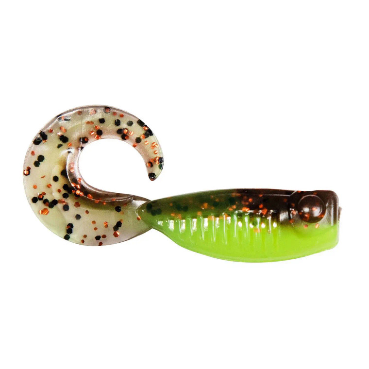 Z-Man - Guppy Grubz - 2in 8pk Coppertreuse -