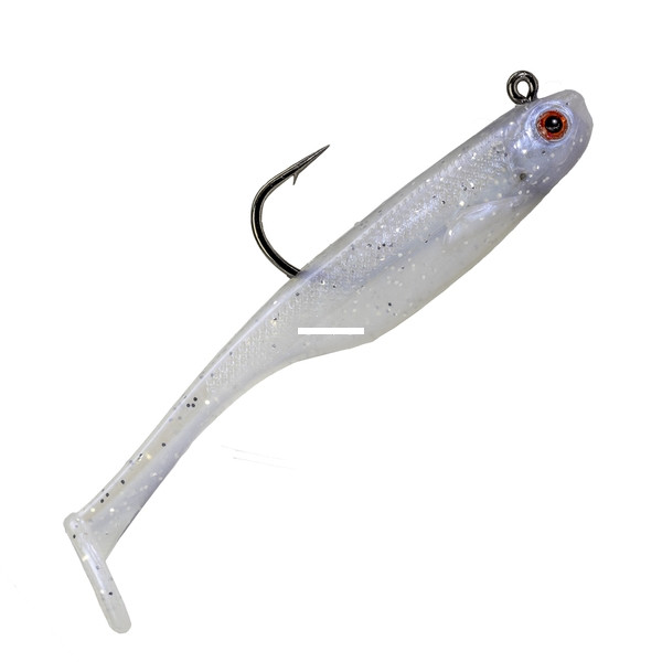 Strike King - Homing Minnow Swimbait - 4in 1/4oz 3pk Pearl -