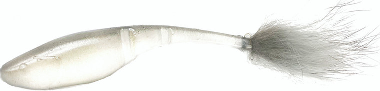Rabid Baits - Rab-shad - 6in 4pk Silver Ghost -