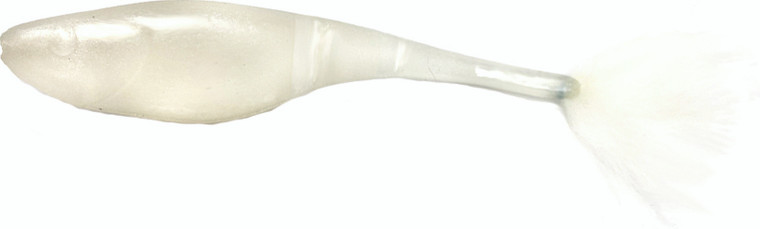 Rabid Baits - Rab-shad - 6in 4pk Snow White -