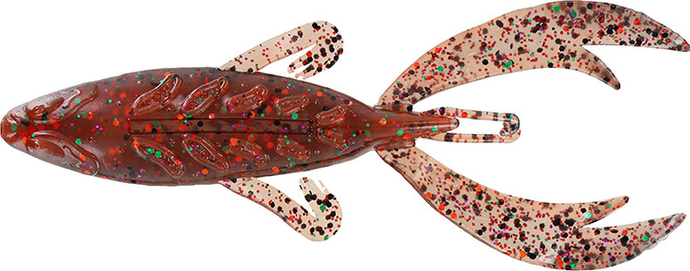 Big Bite - Rojas Fighting Frog - 4in 7pk Black Blue Flake -