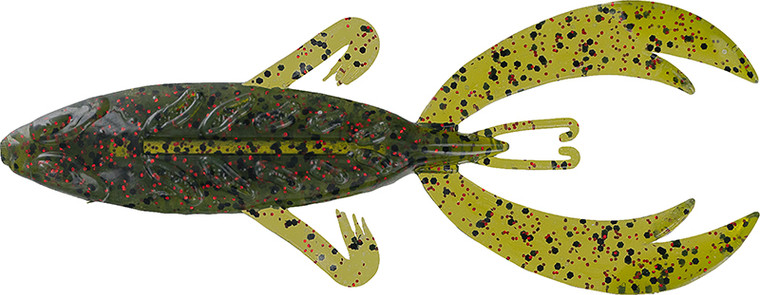 Big Bite - Rojas Fighting Frog - 4in 7pk Watermelon Red F -