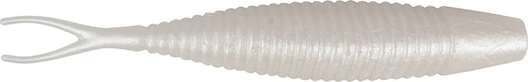 Yamamoto - Scope Shad - 4in 6pk Pearl White - Yamamoto - Scope Shad - 4in 6pk Pearl White -