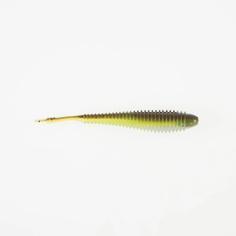 Missile Baits - Spunk Shad - 3in 10bg Grn Pum Delight -