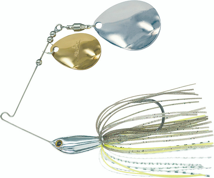 Duckett - Bd Water Slash Spinnerbt - 3/8oz Dbl Co-mouse - MXWSDC3/8 M