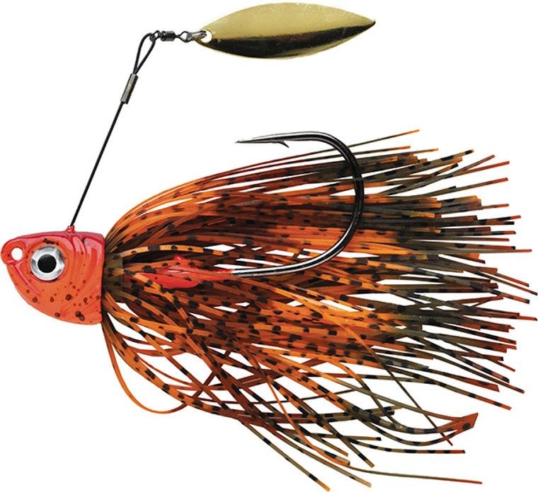 P-Line - 1st Gen Flash-x Swim Jig - 1/2oz Burnt Craw - SWIM12-10