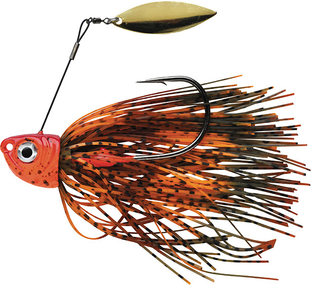 P-Line - 1st Gen Flash-x Swim Jig - 3/8oz Burnt Craw - SWIM38-10