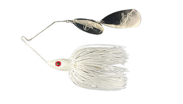 Head Hunter - Rick Clunn Trickster Spi - 1/2white Silver Glitter -