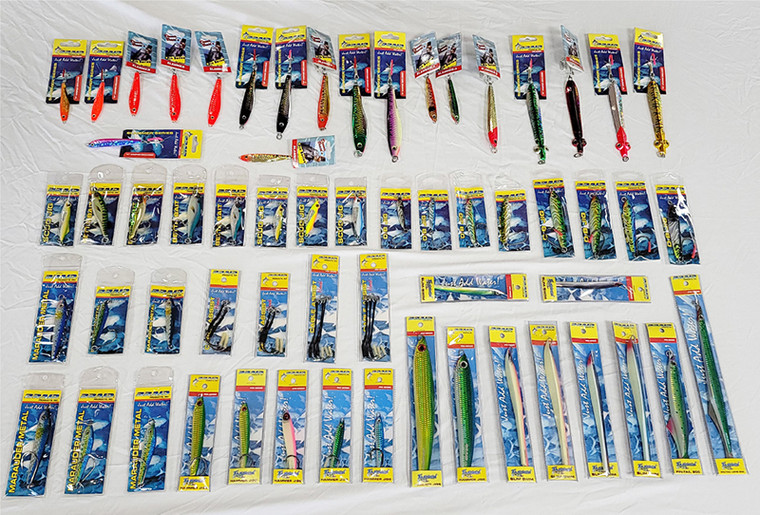 Play Action - Sw Jig Lure Assortment - 64pc Saltwater Jigs - 0-26362-00001-4