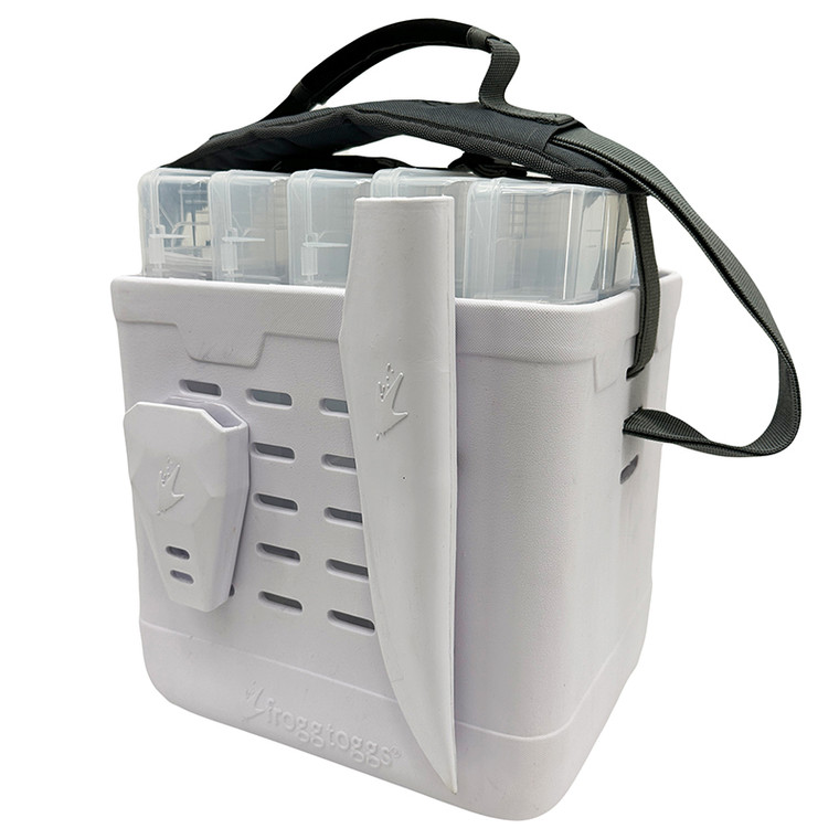 Frogg Toggs - Tackle Vault Kit-white - W/5 Sz3600/rod Hldr/shth - 5TVKT1-100