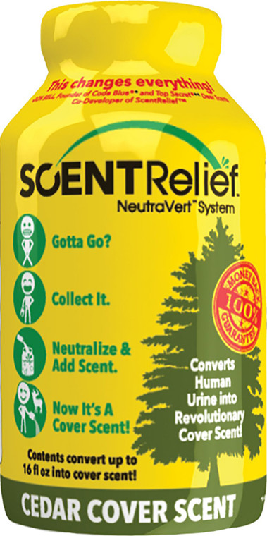 Scent Relief - Cover Scent - Cedar - SR3005