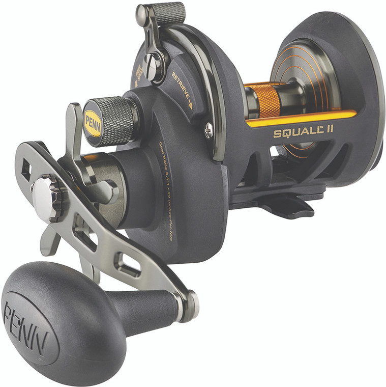 Penn - Squall Ii Star Drag Reel - Conv 6+1bb 6.0:2 - SQLII40SD