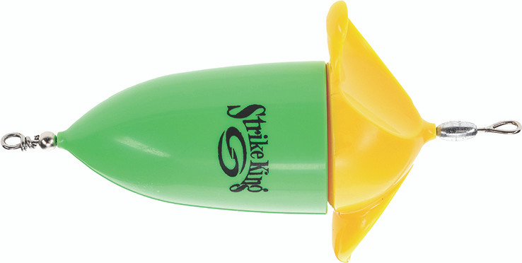Strike King - Ploppin Cork - 3in Yellow/flo Green -