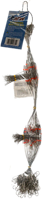 AFW - Snelled Bottom Rig - 2 Drop Wire 50ring - TA-1040T