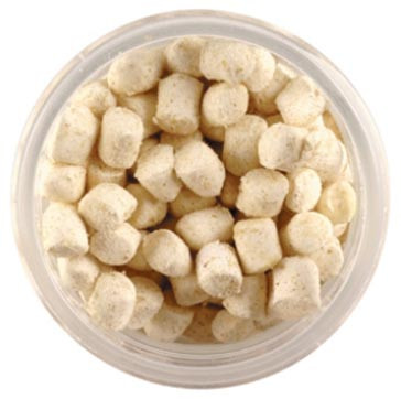 Berkley - Chr-glow Crappie Nibbles - 1.1oz Glow White - CNGW