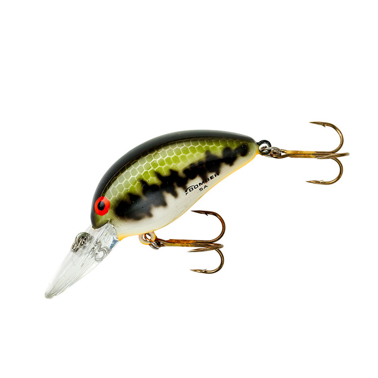 Bomber - Model A Crankbait - 1.75in 3/8oz Bab Bass/ob -