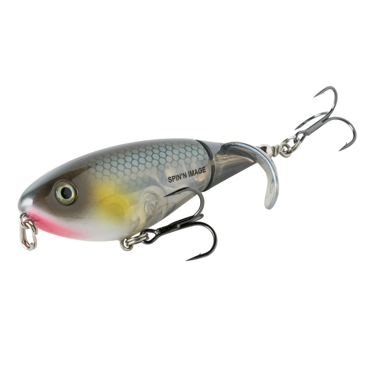 Heddon - Spin N Image - 3 1/2in 1/2oz Blue Shad -