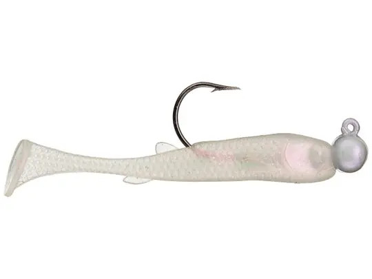 Rebel Lures - Shore Shiner - 2in 6pk 3jh River Pearl -