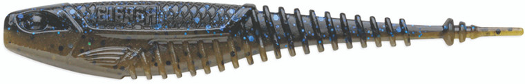 Rapala - Crush City Freeloader - 4.25in 6pk Blk/blu/grn P -