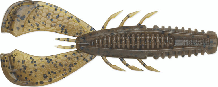 Rapala - Crush City Clean Up Craw - 3.5in 7pk Green Pumpkin - Rapala - Crush City Clean Up Craw - 3.5in 7pk Green Pumpkin -