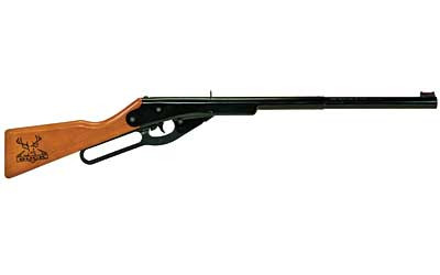 Daisy Model 105 Buck  Air Rifle  .177 BB  Black Finish  Wood Stock  Lever Action  400 Shot  350 Feet per Second 992105-633