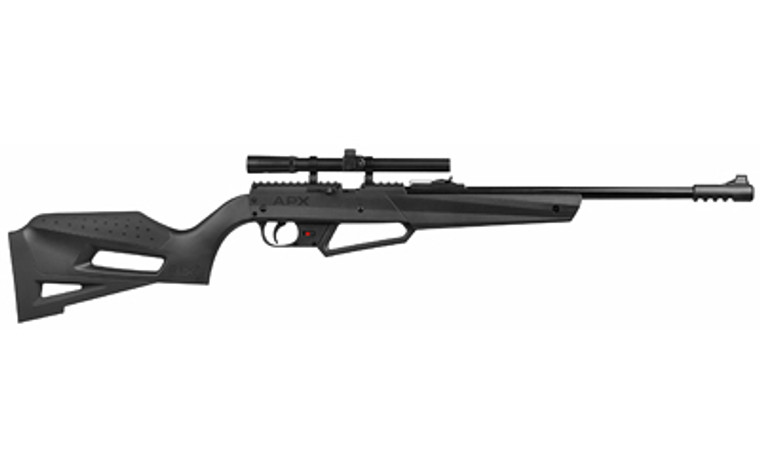 Umarex APX  177PEL  20" Barrel  Black Finish  Synthetic Stock  Single Shot  800 Feet Per Second 2251600 Umarex APX  177PEL  20" Barrel  Black Finish  Synthetic Stock  Single Shot  800 Feet Per Second 2251600