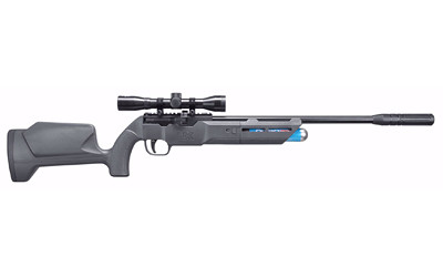 Umarex KOMPLETE NCR Air Rifle  .177 Pellet  1025 Feet Per Second  Polypropylene Finish  Black  Rubber Pad Stock  12 Rounds  Includes 4X32 Scope with Rings  1-NitroAir Cartridge  2-Rotary Magazines 2251556