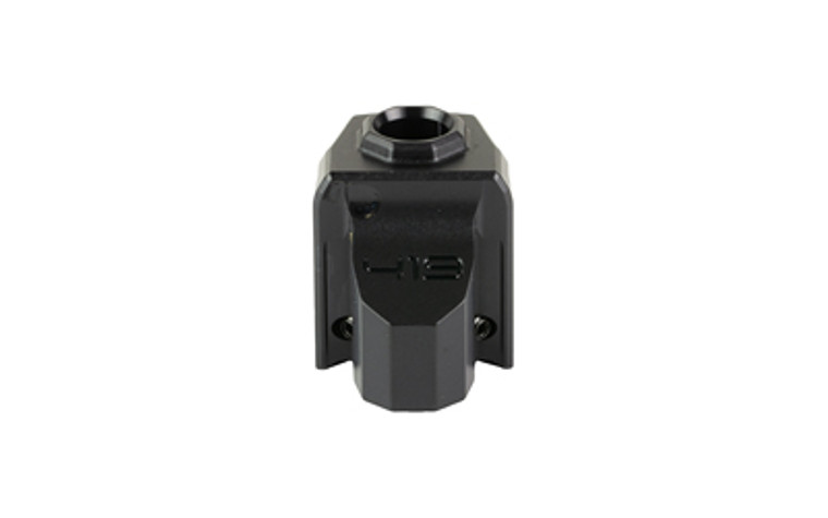 Agency Arms 419 Compensator  Features 1 Vertical Port  Fits Sig Sauer P320  Matte Finish  Black  Includes Two Set Screws with an Allen Wrench and a vial of Thread Locker AGE419S-OEM-BLK