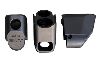 Backup Tactical Compensator  9MM  For GLOCK 43X/48  Threaded 1/2X28  Black G43XG48COMP-BLK