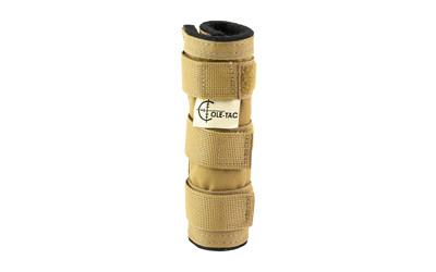 Cole-TAC Metal Python  Suppressor Cover  6"  Coyote Brown  Fits 1-2" Suppressors MP102