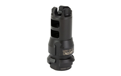 LanTac USA LLC Dragon Muzzle Brake  9MM  2.3" Length  Black  1/2x28 TPI  Fits Dead Air KEYMO Wolfman DGN9MMD-WM