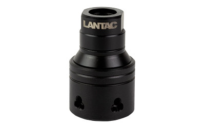 LanTac USA LLC Stingray Nonlinear Compensator  1/2-28 Thread Pitch  Nitride Finish  Black STG556C-BLK