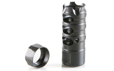 Patriot Ordnance Factory Patriot Ordnance Factory  223 Triple Port Muzzle Brake  1/2 x 28 RH  Black Finish 308
