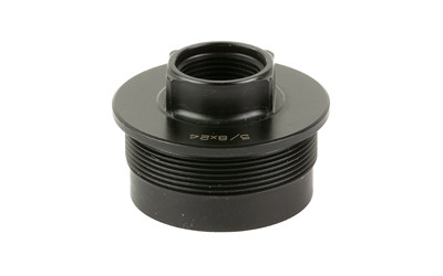 Rugged Suppressors Universal Direct Thread Mount  5/8X24 to 1.375" X 24 Thread Pattern  Matte Finish  Black DTM001