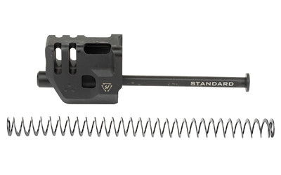 Strike Industries Mass Driver Comp  9MM  For Glock 17 Gen 3  Includes Recoil Spring/Guide Rod/Guide Rod Fitment Washer/Guide Rode Head  Black SI-G3-MDCOMP-S