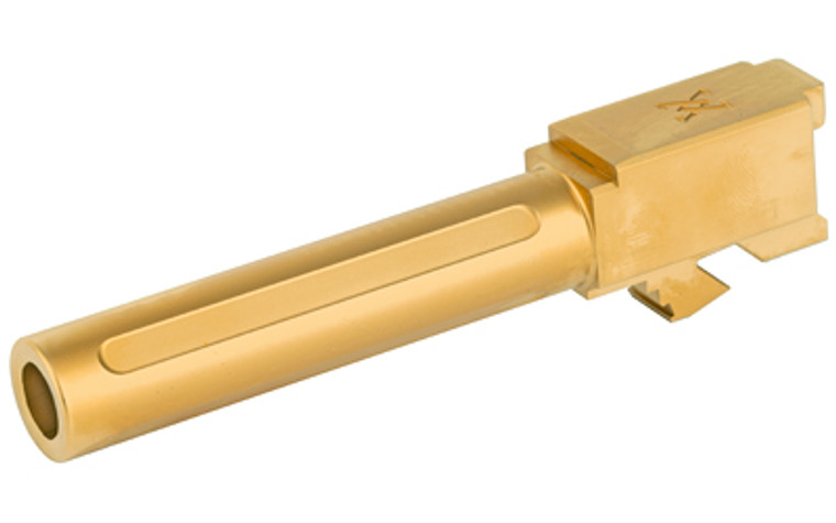 True Precision Barrel  9MM  Gold Titanium Nitride  Fits Glock 19 TP-G19B-XG