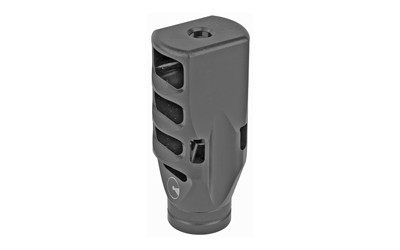 Ultradyne USA Pegasus Compensator Muzzle Brake with Timing Nut  AR  556/223  1/2"x28 Thread  1.25" Outside Diameter  416 SS  Black Nitride Finish UD11010