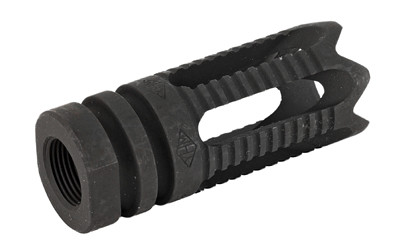 Yankee Hill Machine Co Phantom Comp/Flash Hider  556NATO  1/2x28  Aggressive  Fits AR Rifles  Black Finish YHM-28-5C2