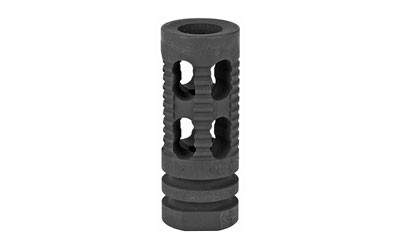 Yankee Hill Machine Co Phantom Muzzle Brake  Smooth  1/2X28  Fits AR Rifles  Black Finish YHM-28-5M2
