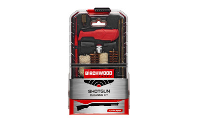 Birchwood Casey Universal Shotgun Cleaning Kit  17 Pieces  Custom Handle BC-SHGCLN-KIT