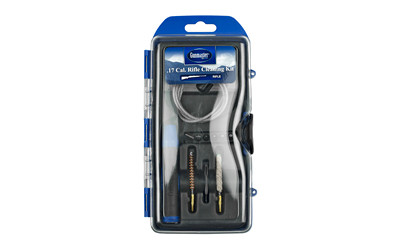 DAC Gunmaster Rifle Cleaning Kit  12 Pieces  17Cal  Includes Pull Through Rod and 6 Piece Driver Set GM17LR
